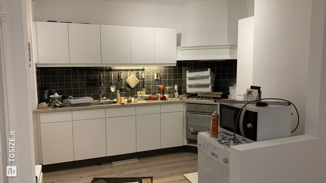 Ristrutturazione della cucina con Underlayment, di Arjan