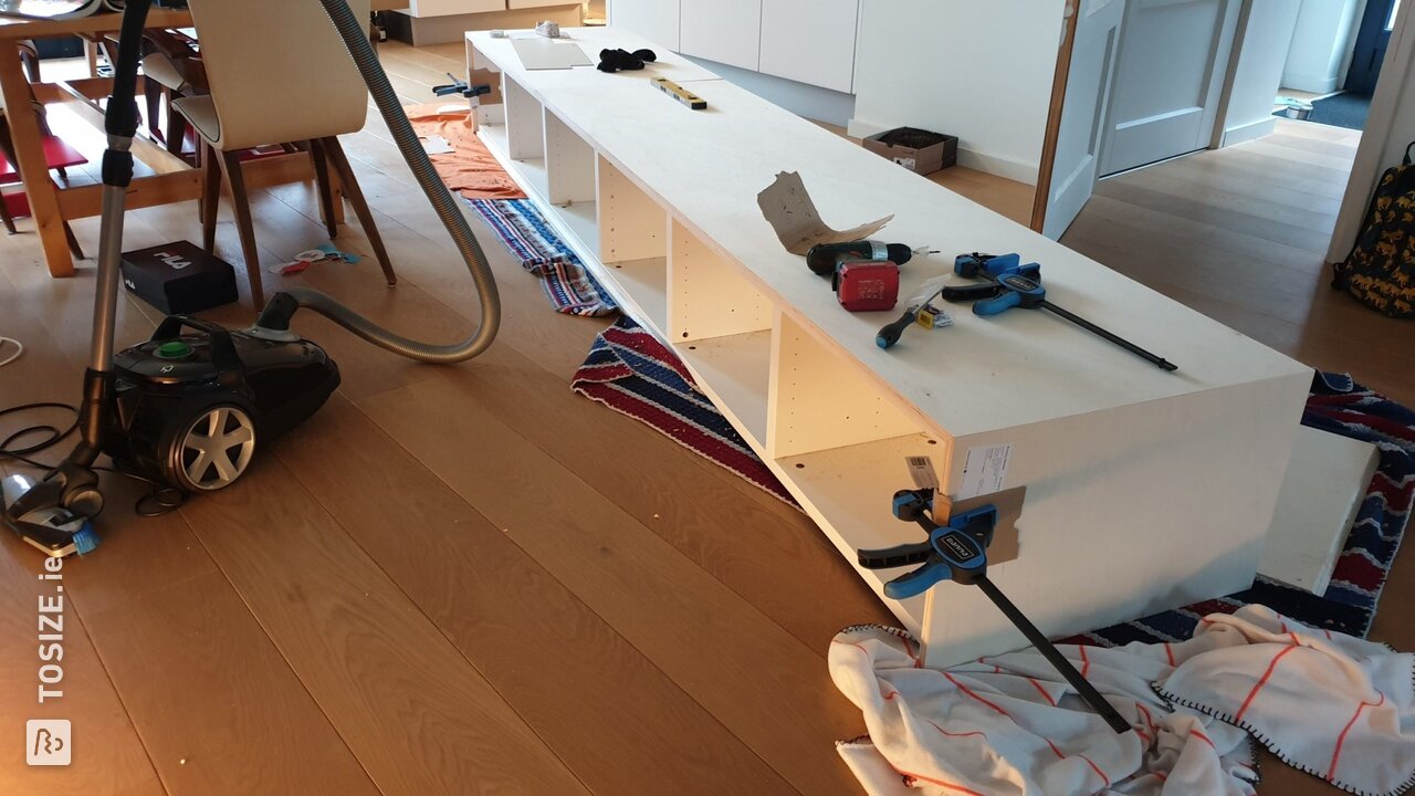 IKEA BESTA TV plywood conversion TOSIZE.ie