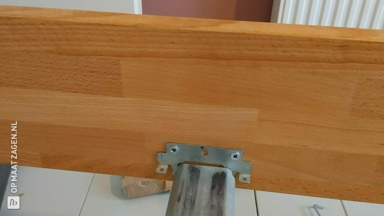 Familiebed met beuken timmerpanelen, door Tijmen