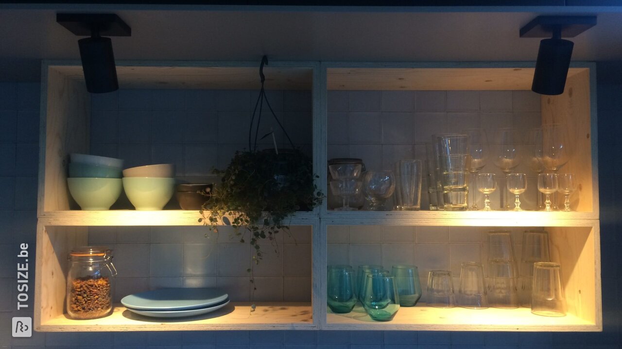Keuken ombouw en kast, door Maaike