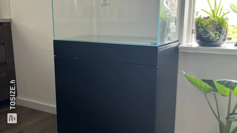 Make your own black aquarium cabinet, by Nick