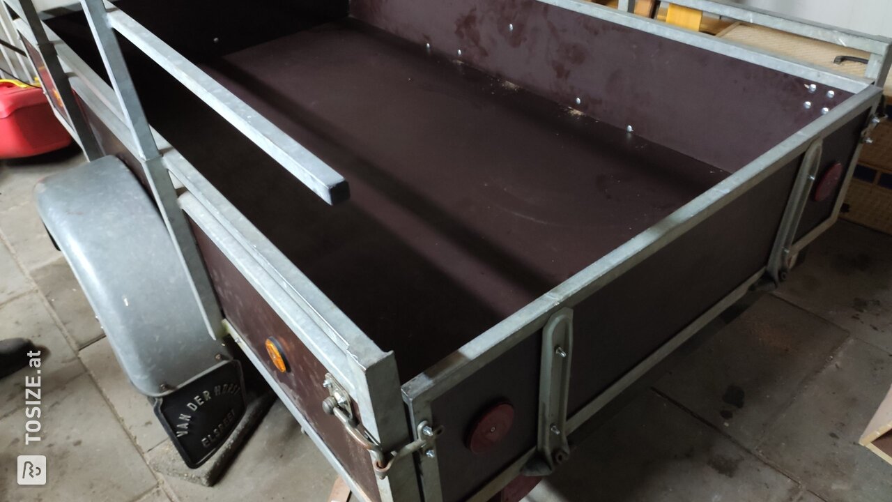 Trailer Renovierung mit Sperrholz, von Folkert