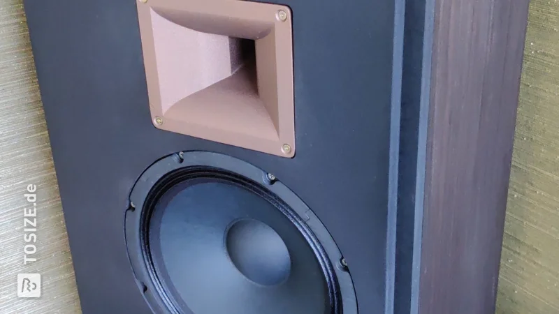 Retro-HiFi-PA-Lautsprecherboxen, maßgeschneidert von Geert