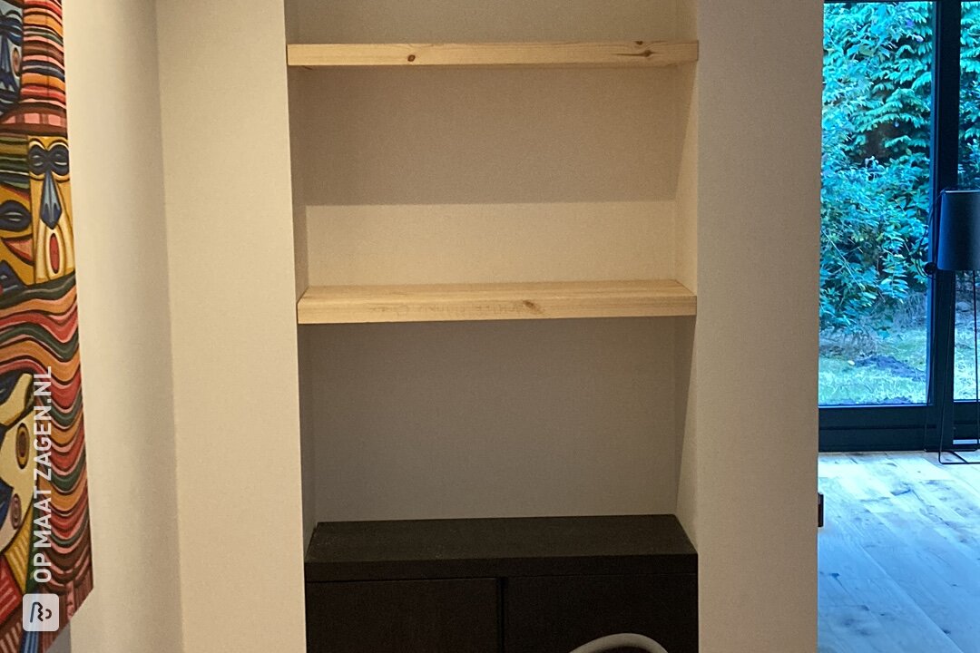Zelf een inbouwkast maken met behulp van IKEA IVAR (Hack), door Laura