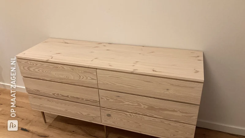 Dressoir op maat - IKEA IVAR hack, door Willem