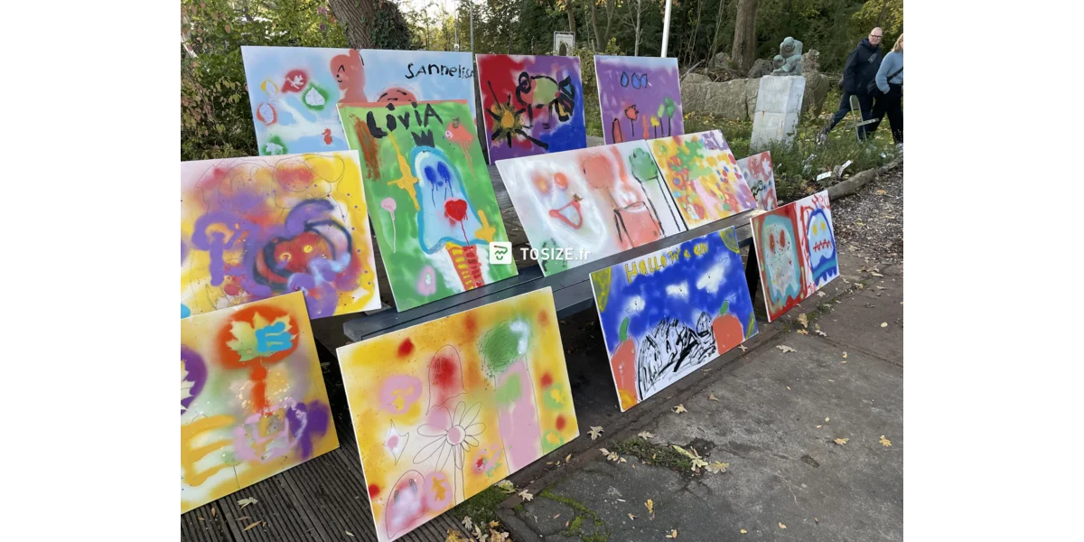 Panneaux de contreplaqué imperméables sur mesure pour l'art du graffiti — free download