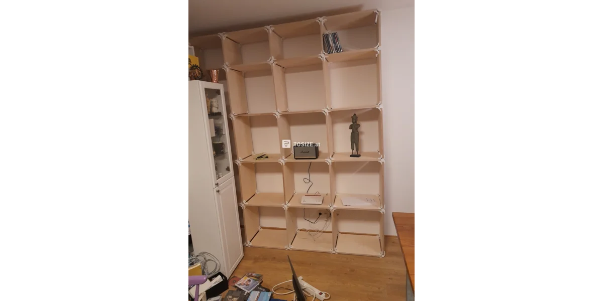 Ich Habe Ausversehen Ein Regal Gebaut Schönes kundenspezifisches Gehäuse mit zugeschnittenem Birkensperrholz