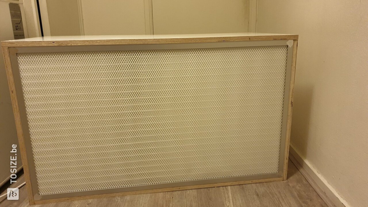 Laminaire Flowbox van Multiplex platen maken, door Guy