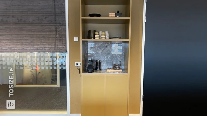 Decorative cabinet with coffee niche, by Interior Studio Airé