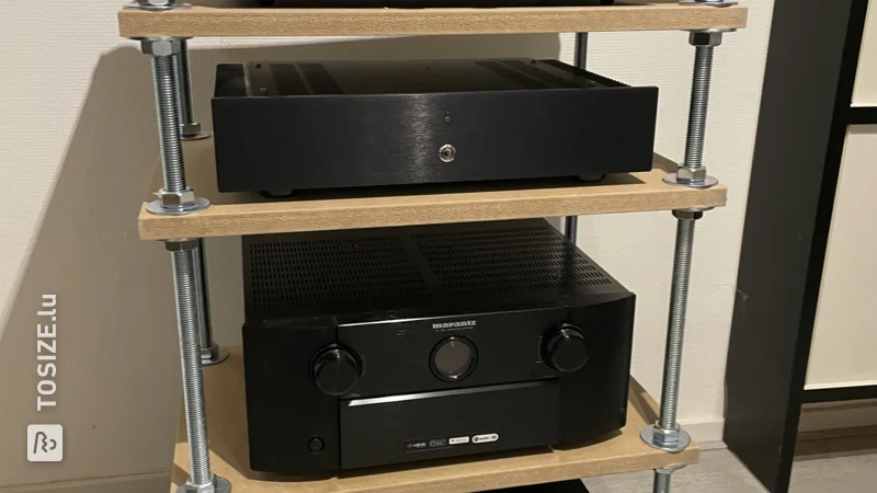 Réalisez votre propre meuble audio sur mesure en MDF scié 22 mm, par Floris