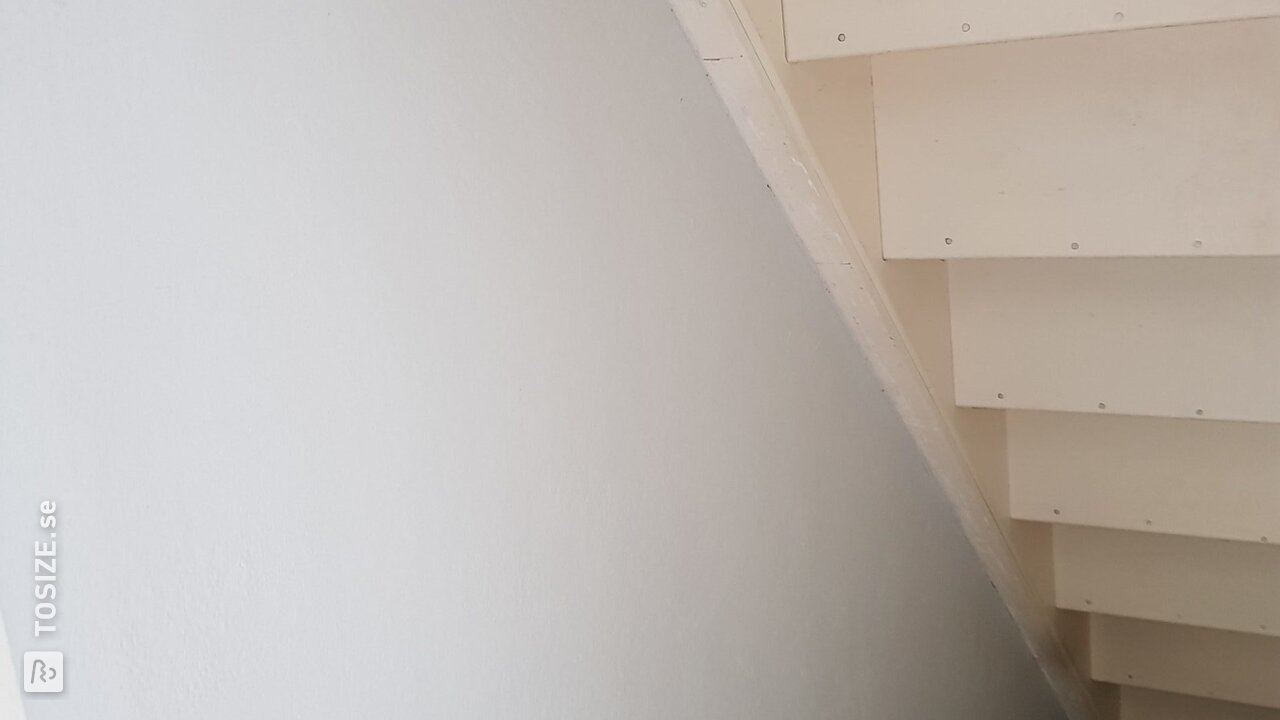 Making your own pantry under the stairs, by Martin