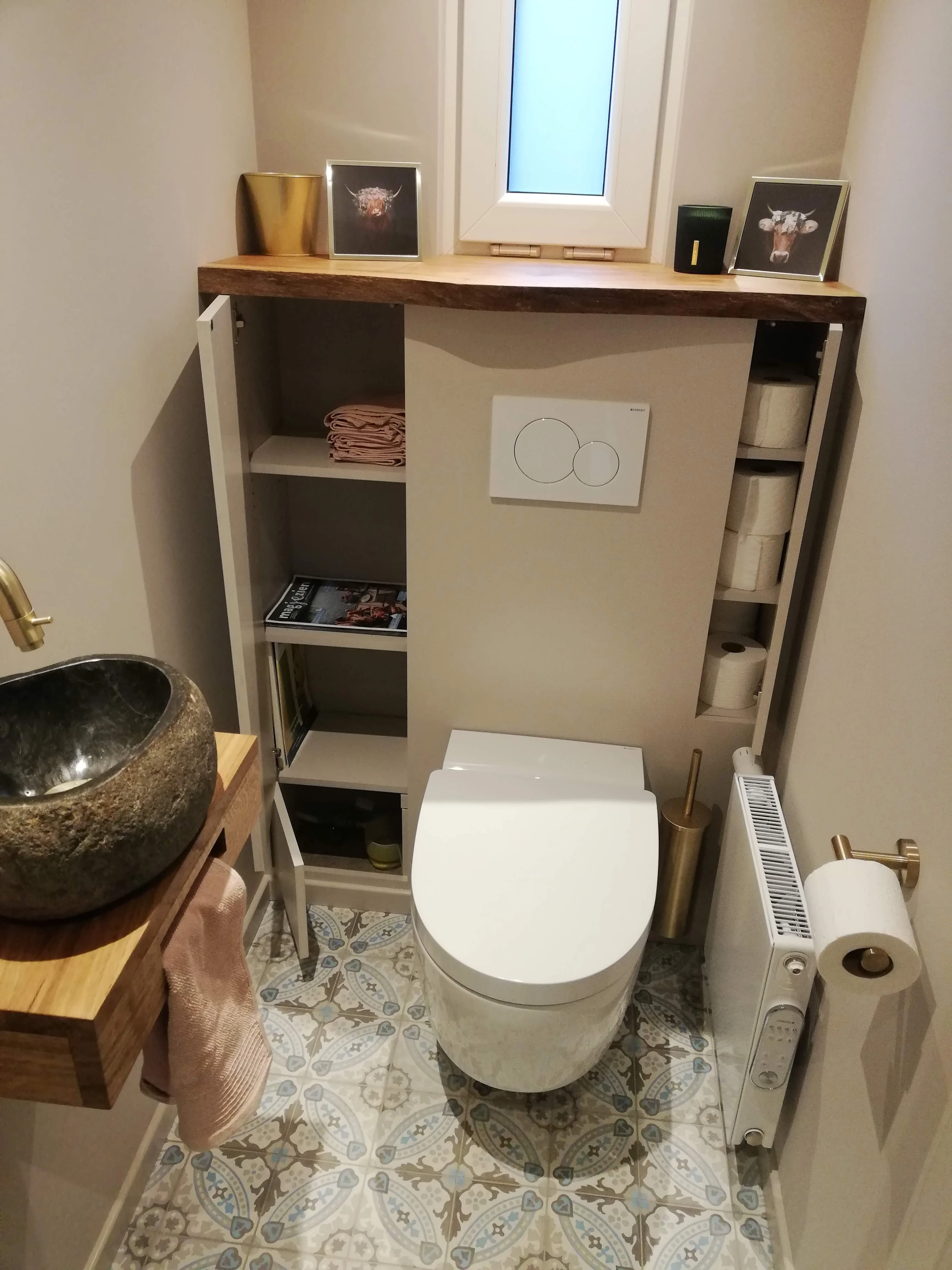 Rivestimento della toilette