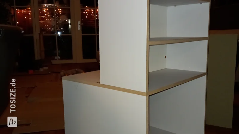 Make your own cupboard for the stair cupboard, by Tom