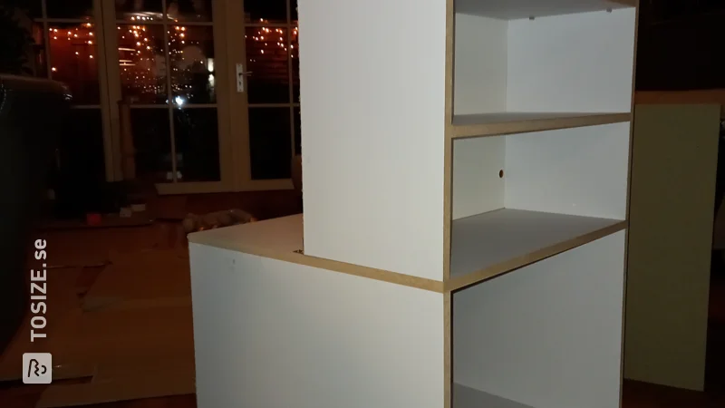 Make your own cupboard for the stair cupboard, by Tom