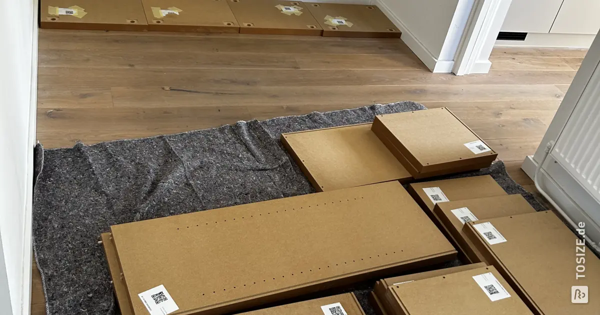 Ein wunderschöner Schrank nach Maß von TOSIZE Furniture für die ...