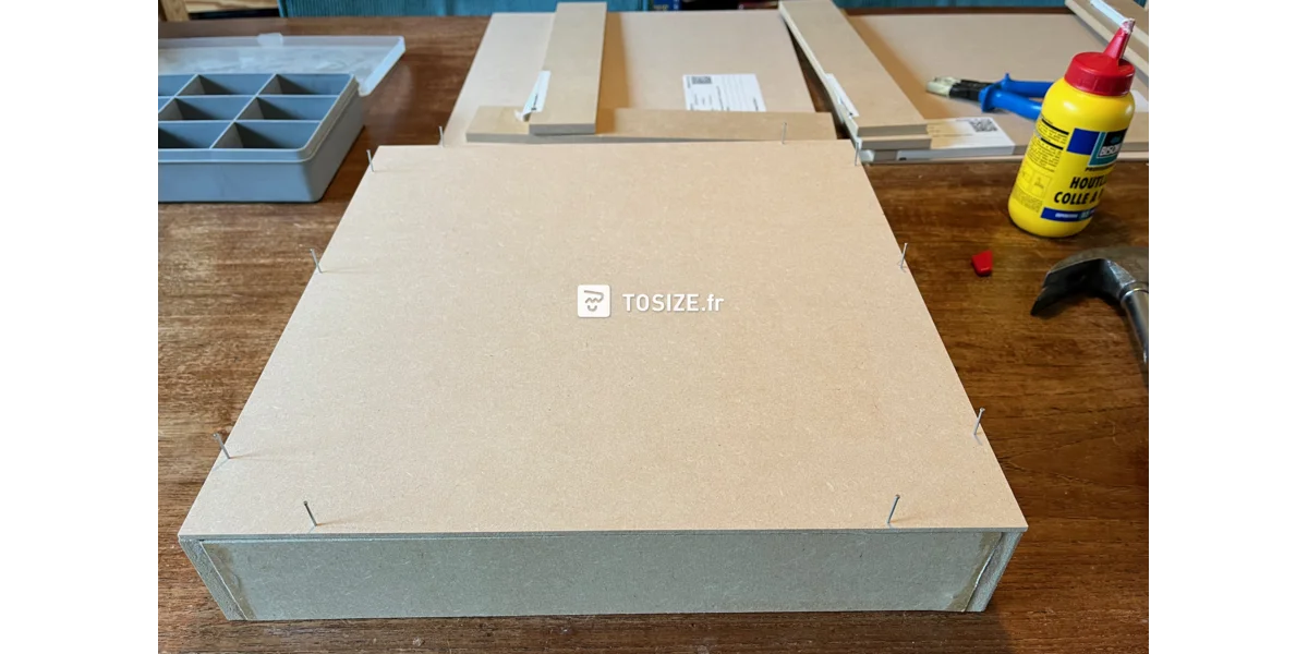 Cassettes et plateaux CD sur mesure en MDF | TOSIZE.fr