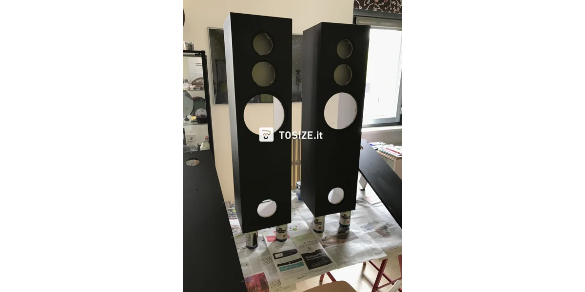 Cassa Altoparlante Sigillata Da 8 Pollici | Scatola Subwoofer Auto | MDF 15mm | Qualità Audio Superiore - Foto 3