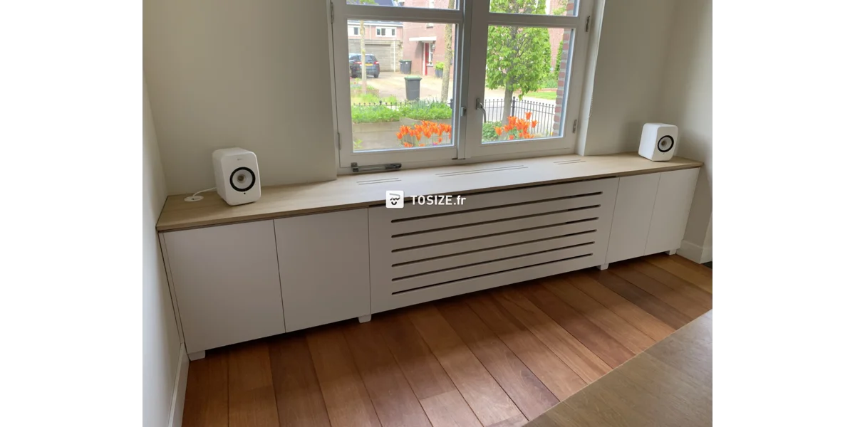 Fabriquez votre propre caisson de radiateur avec banc en MDF scié ...