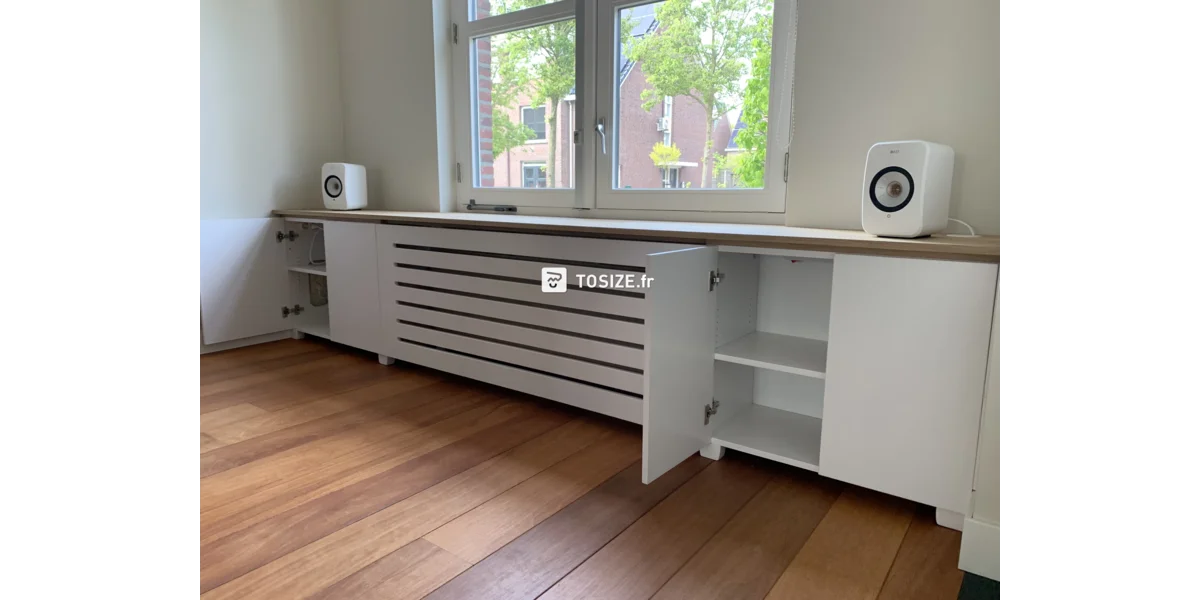 Fabriquez votre propre caisson de radiateur avec banc en MDF scié ...