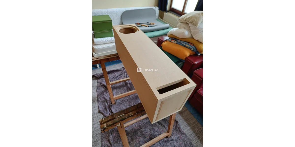 Eine maßgefertigte Full-Range-Soundbox aus MDF | TOSIZE.at