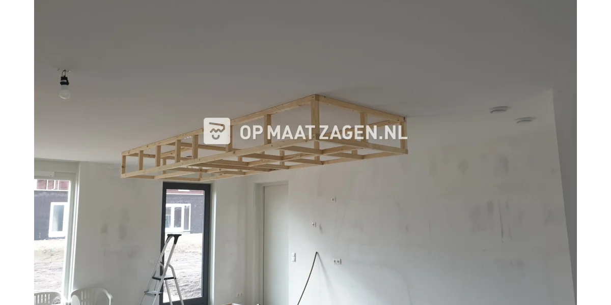 Zelf Een Koof Boven Kookeiland Maken, Door Bas | OPMAATZAGEN.nl