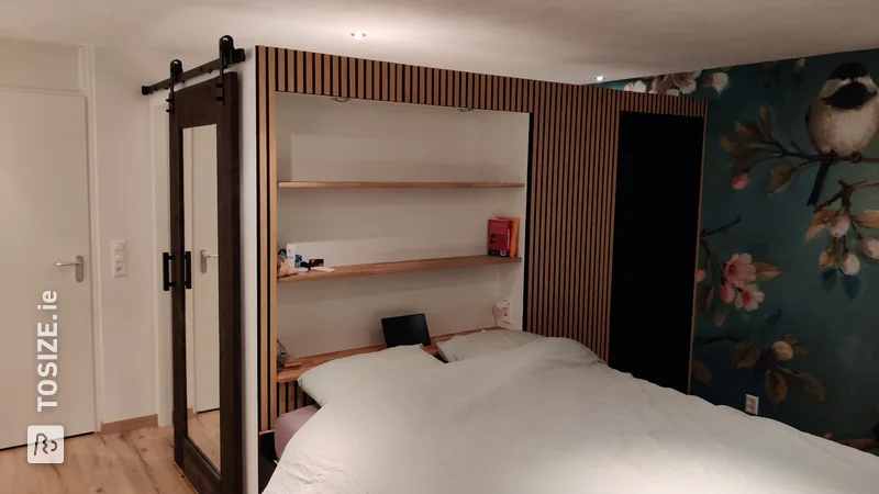 Interior room and bedroom conversion with wardrobe made by Arco