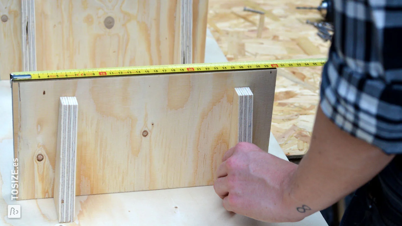 Cómo hacer un estante de madera en 7 pasos - Bien hecho