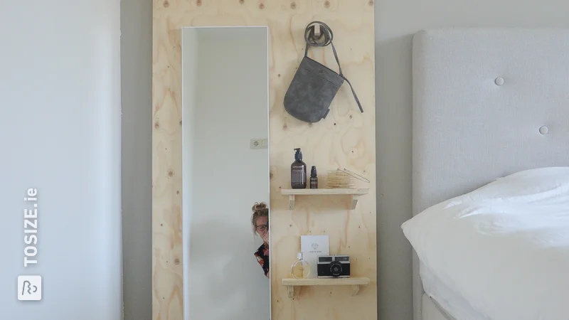 DIY: Make your own wall shelf from Finnish pine underlayment