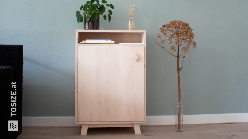 Make your own cupboard from plywood interior poplar, by handyman expert Ivonne