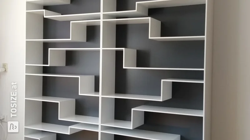 Einzigartiges Design-Bücherregal von Sander