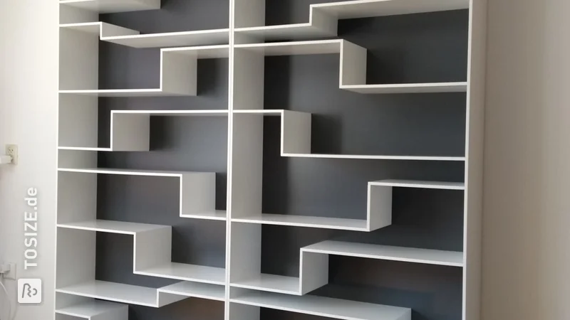 Einzigartiges Design-Bücherregal, von Sander