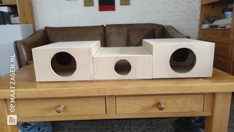 Veranderbare luidsprekerboxen bouwen, MDF door Anco