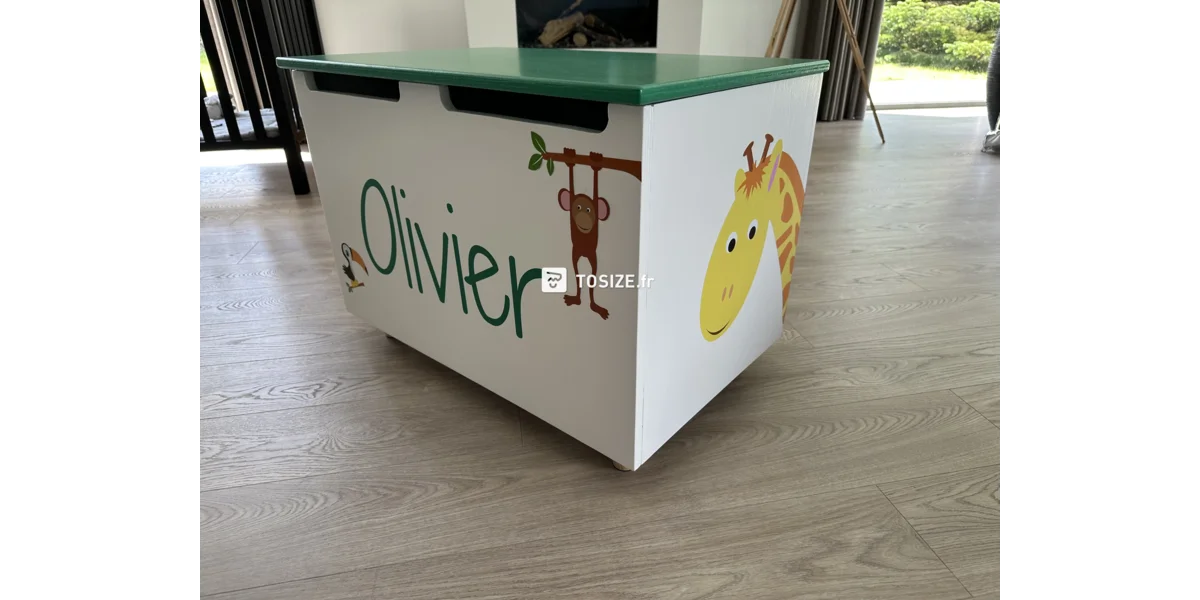 Coffre à jouets en bois fait maison | Pieter à faire soi-même | TOSIZE.fr