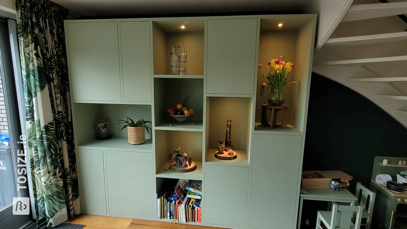 Self-designed custom cabinet with TOSIZE Furniture, by Ivar