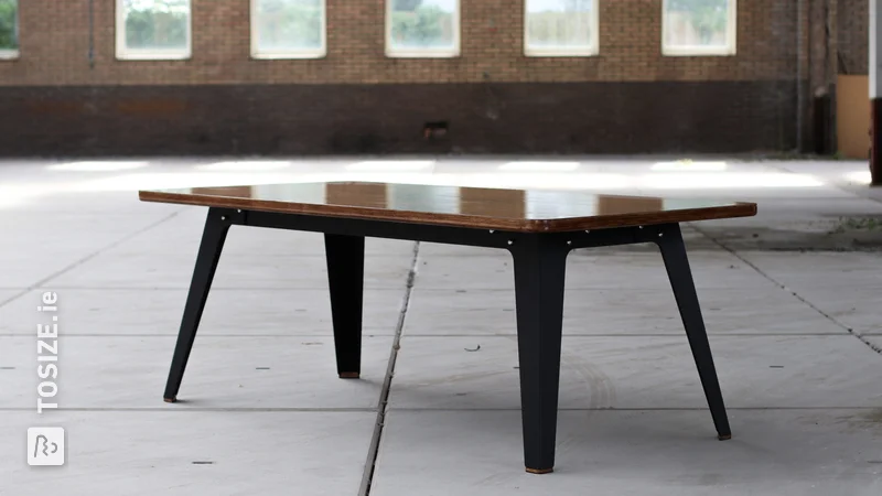 Strong and practical custom tabletop, by Wouter