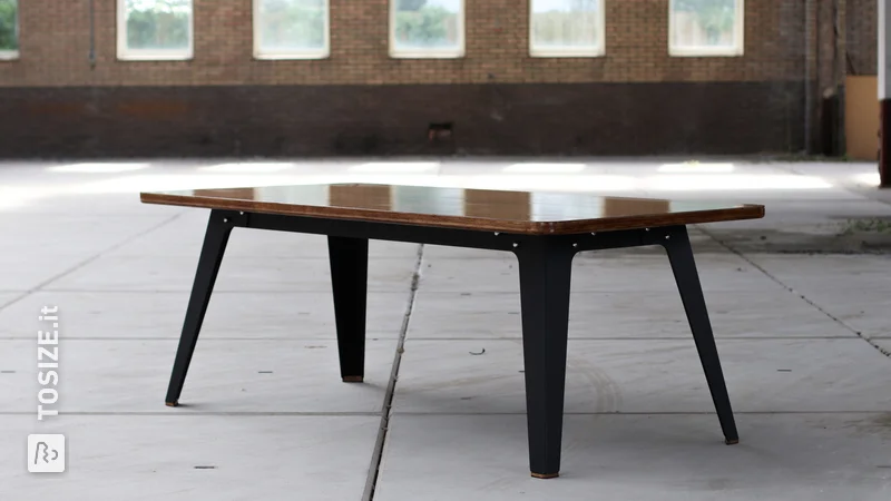 Strong and practical custom table top, by Wouter