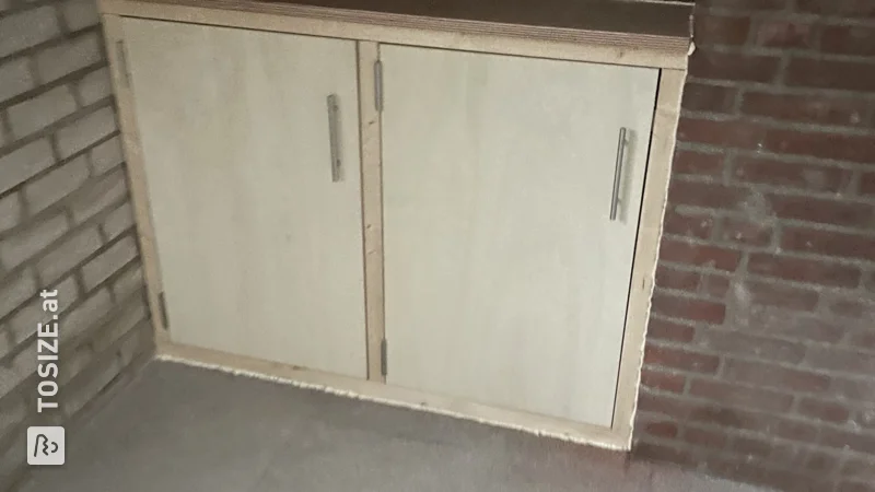 Custom meter cupboard conversion and various window sills, by Julius