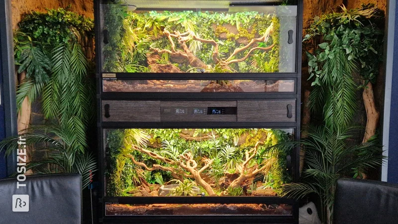Créez votre propre terrarium personnalisé pour les King Pythons, par Steven