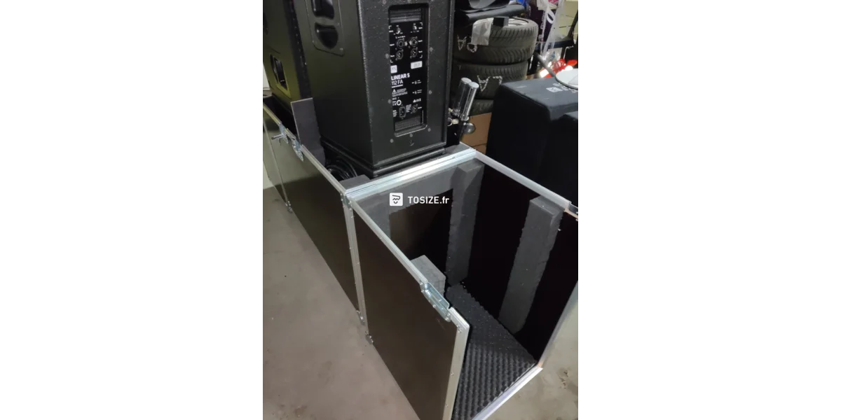 Créez votre propre flight case personnalisé | TOSIZE.fr