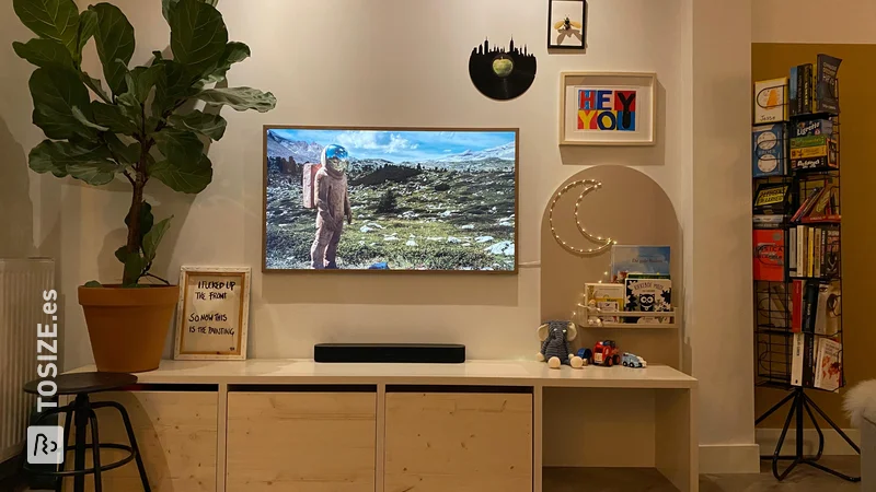Zona de juegos infantil y mueble TV en uno, de Maarten