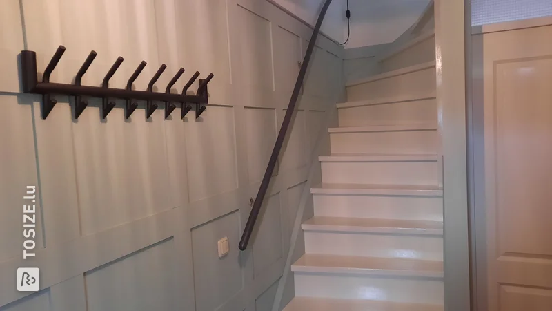 Lambris d'escalier en bois classiques, par Arthur