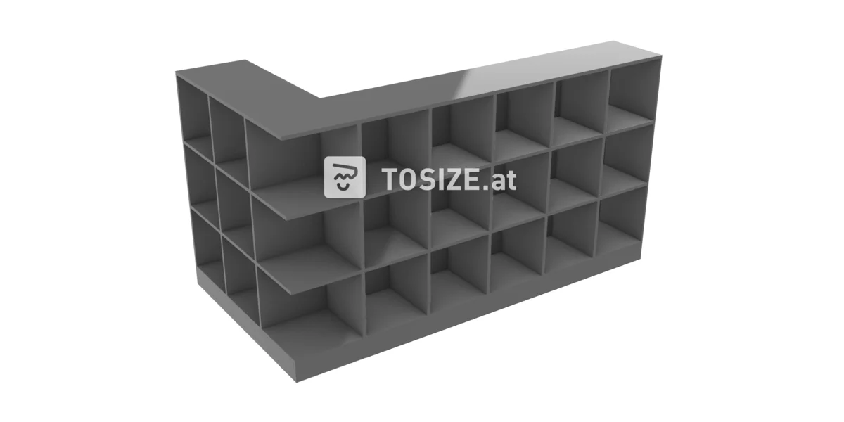 Ein selbstgebauter Schrank für den Dachboden rund um die Treppe | TOSIZE.at