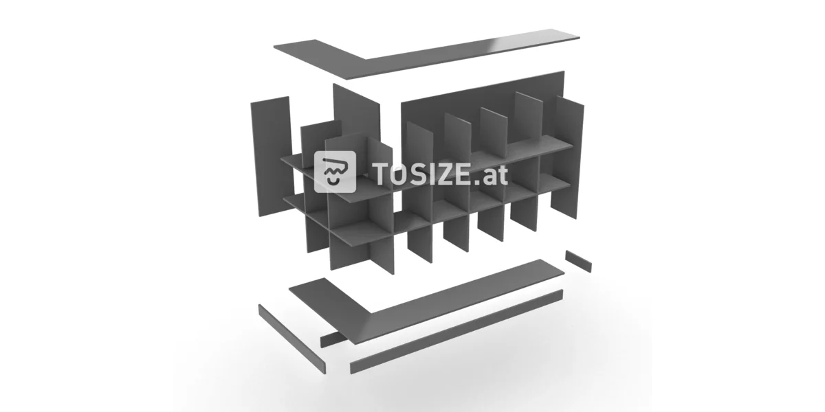 Ein selbstgebauter Schrank für den Dachboden rund um die Treppe | TOSIZE.at