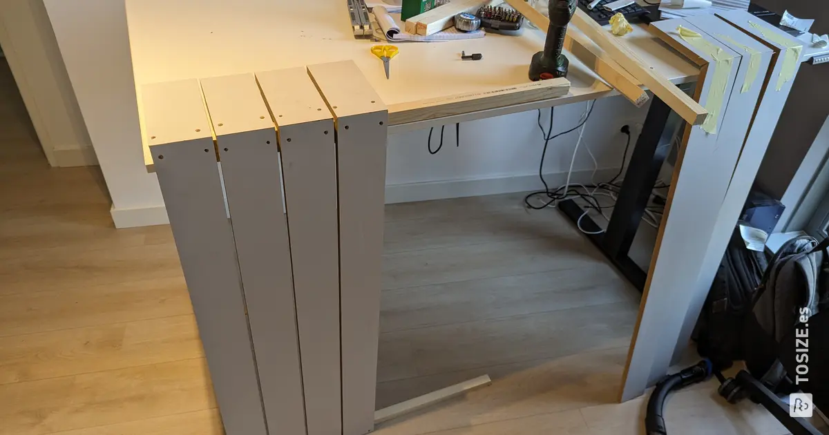 Make your own radiator casing from custom-sawn, primed MDF | TOSIZE.es