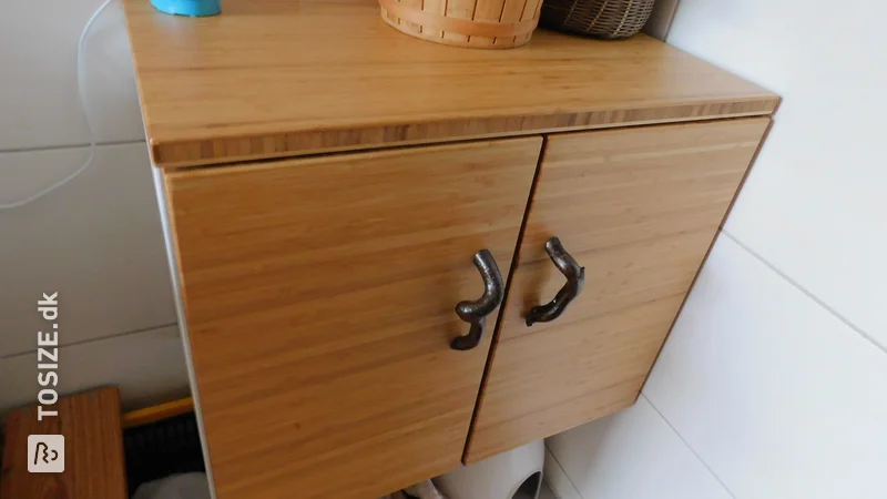 DIY Bamboo Bathroom Furniture Makeover in Natural Style, by Wolfgang