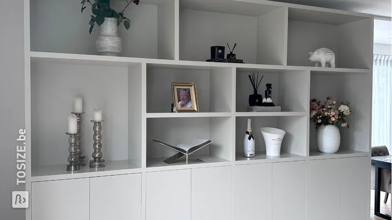 Self-designed cupboard with TOSIZE Furniture, by Janine from @huizedokter