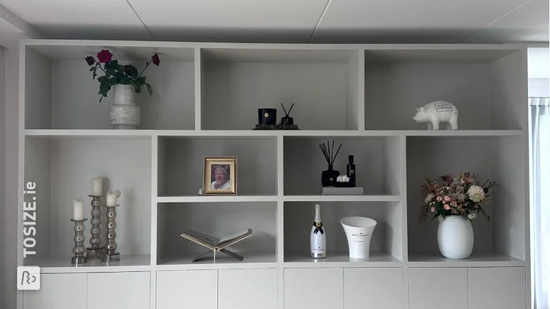 Self-designed cupboard with TOSIZE Furniture, by Janine from @huizedokter