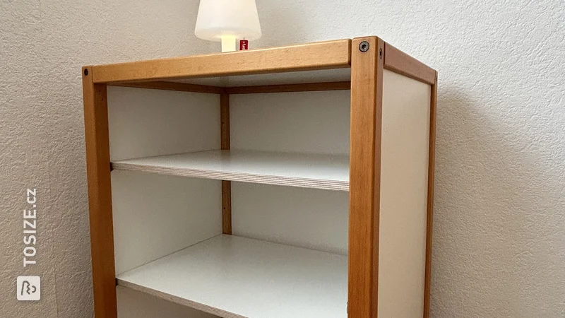 DIY sideboard made of birch multiplex and Flötotto profile system, by Frederik