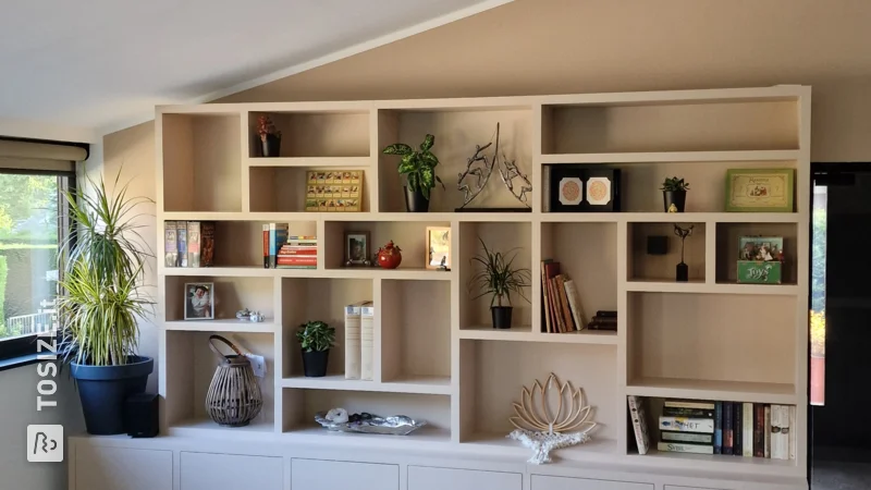 Compartment cabinet TOSIZE Furniture MDF primed to measure, by Ad and Peggy