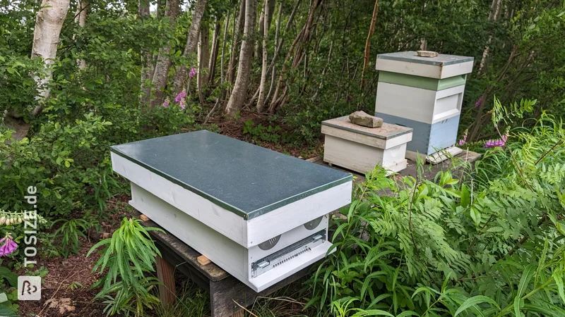 Make your own beehive for the garden, by Jeroen